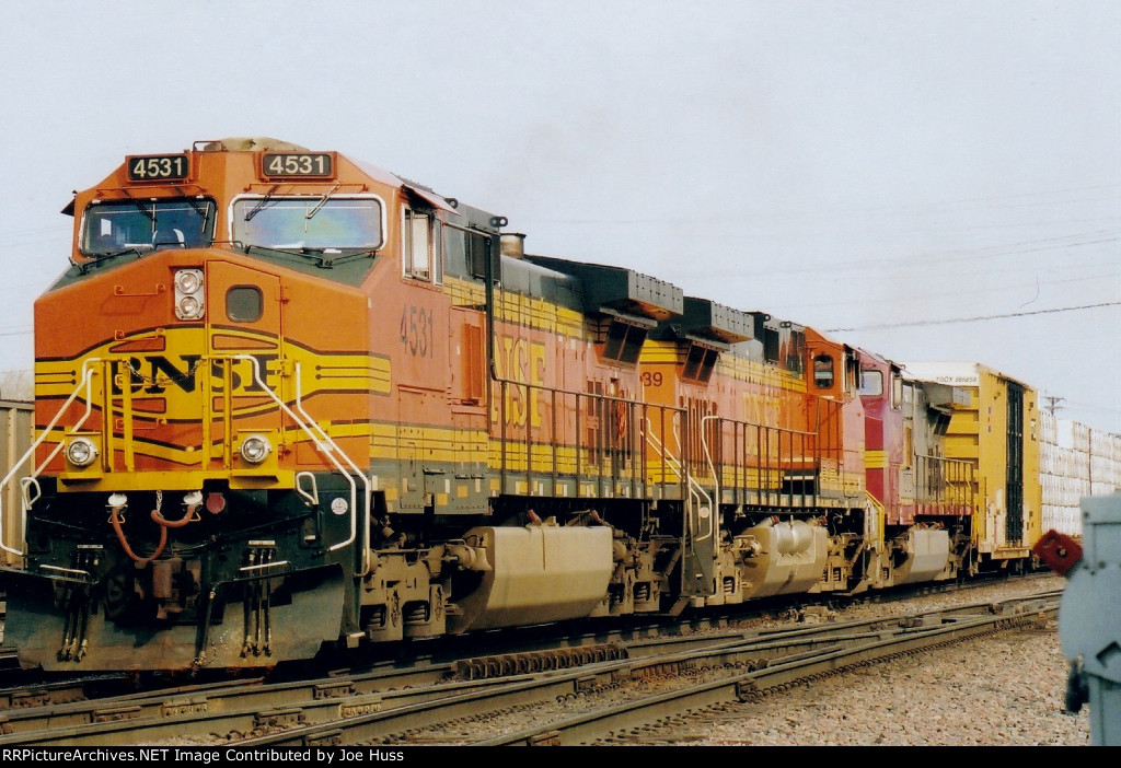 BNSF 4531 East